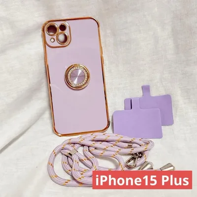 ⭐️新品⭐️iPhone15 Plus ケース ショルダー カバー 肩掛け