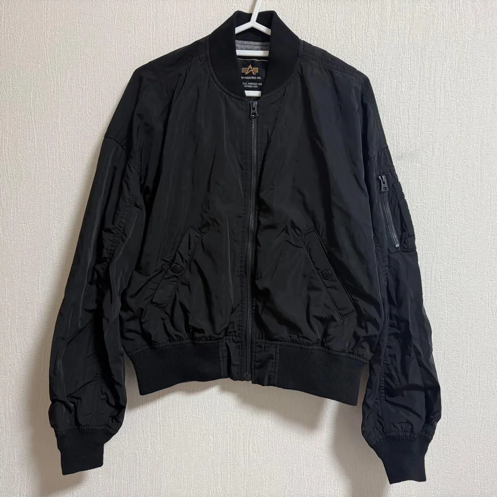 ALPHA INDUSTRIES MA-1 ジャケット ブラック M