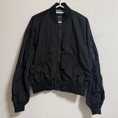 ALPHA INDUSTRIES MA-1 ジャケット ブラック M