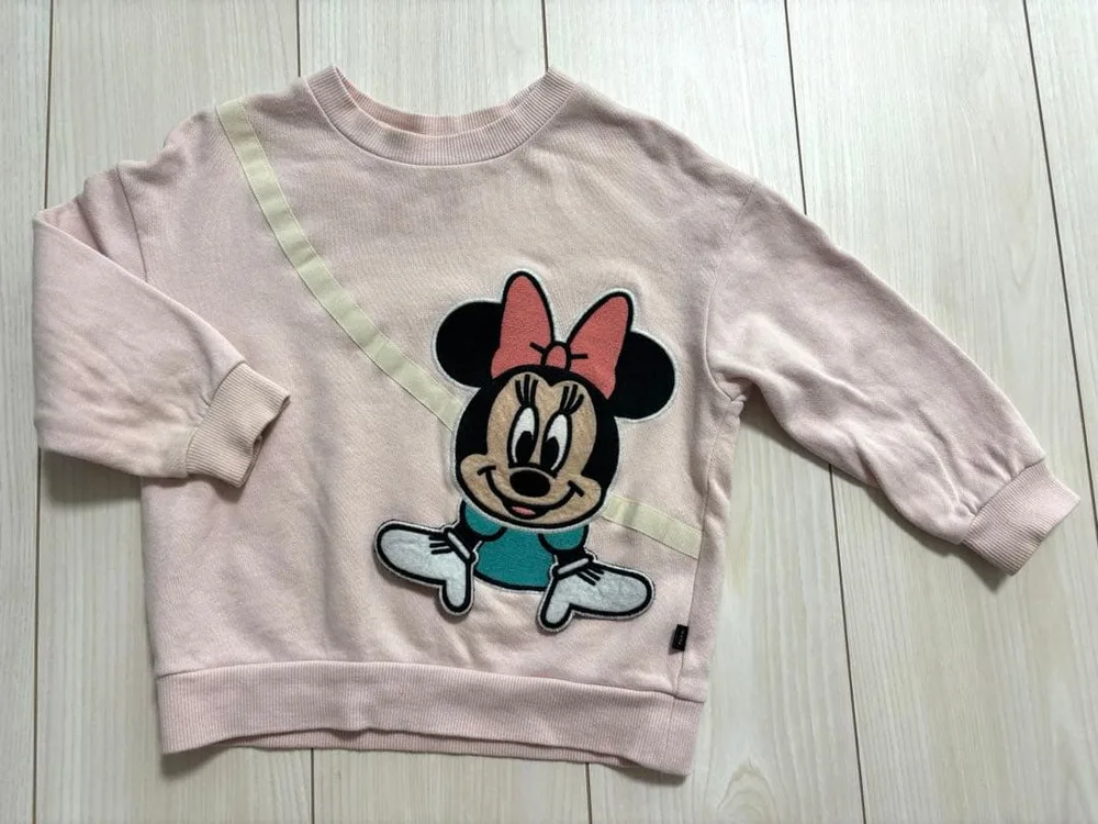 futafuta Disney ミニー トレーナー ピンク 100㎝