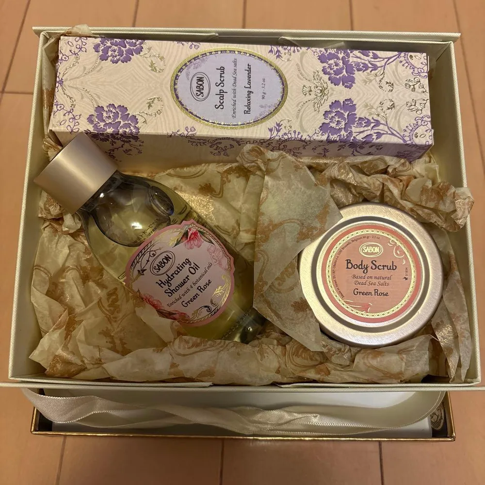 SABON ヘッドスクラブ & ボディスクラブ セット