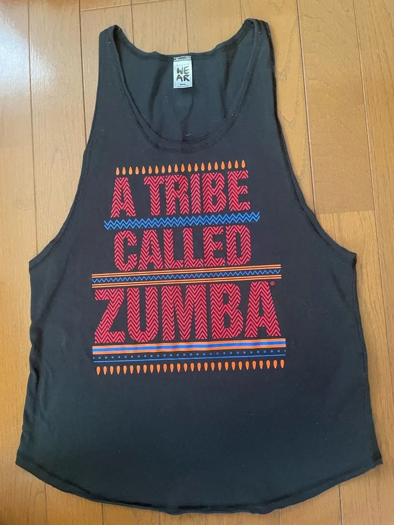ZUMBA タンク トップ 黒 A TRIBE CALLED ZUMBA