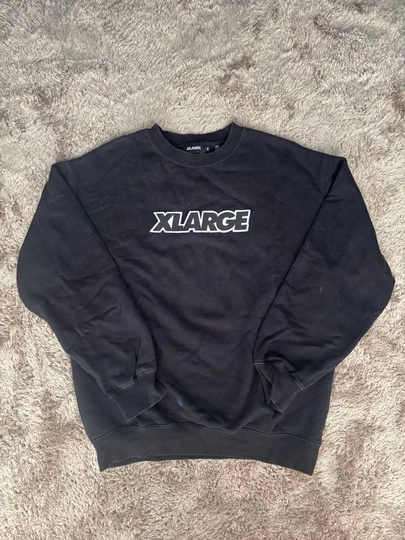 XLARGE エクストララージ スウェット ブラック M