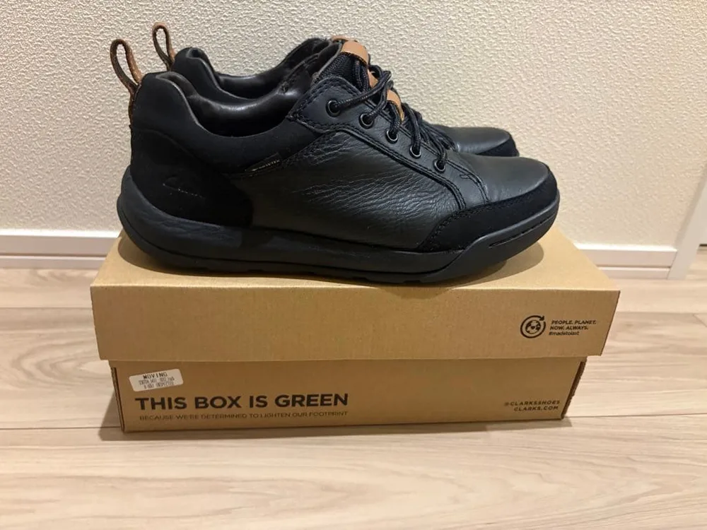 Clarks Ashcombe 2 GTX GORE-TEX สีดำ