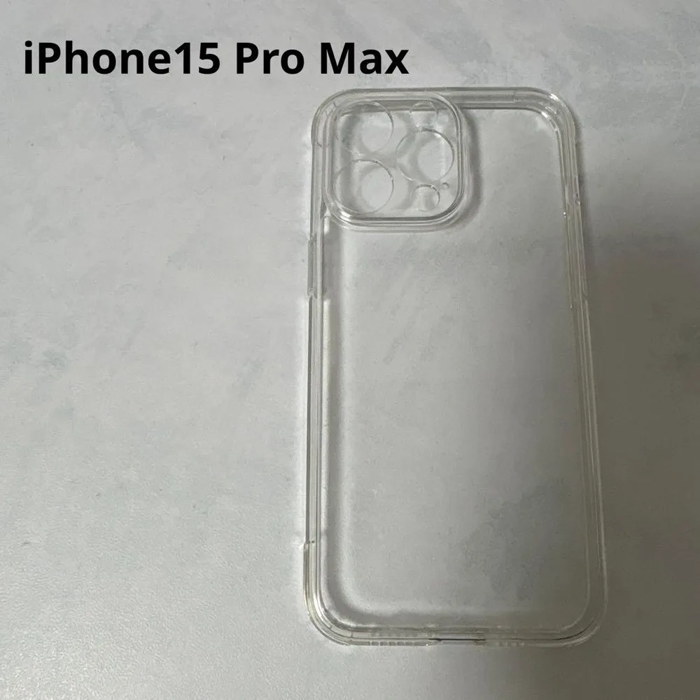 iPhone15 Pro Max スマホケース クリア