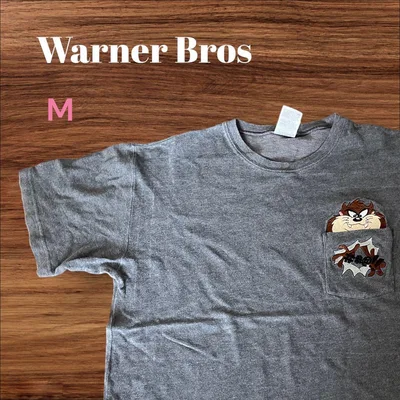 ワーナーブラザーズ ルーニーテューンズ タズマニアンデビルTシャツ キャラT