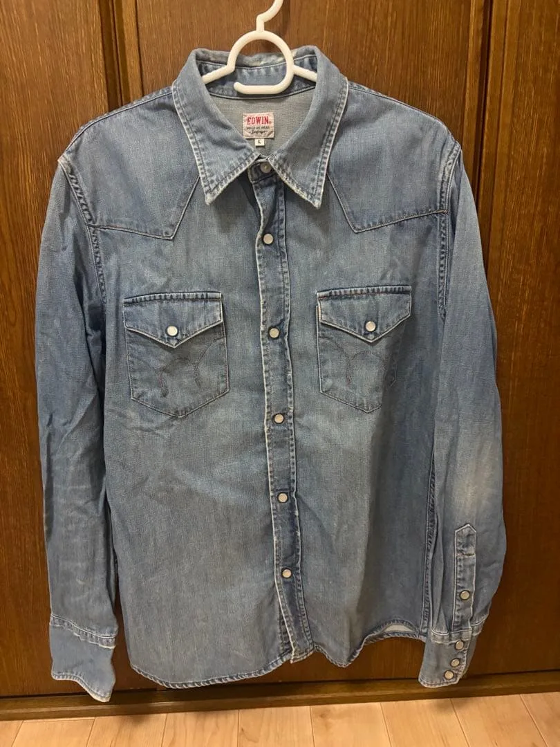 お値下げしました!EDWINデニムシャツ