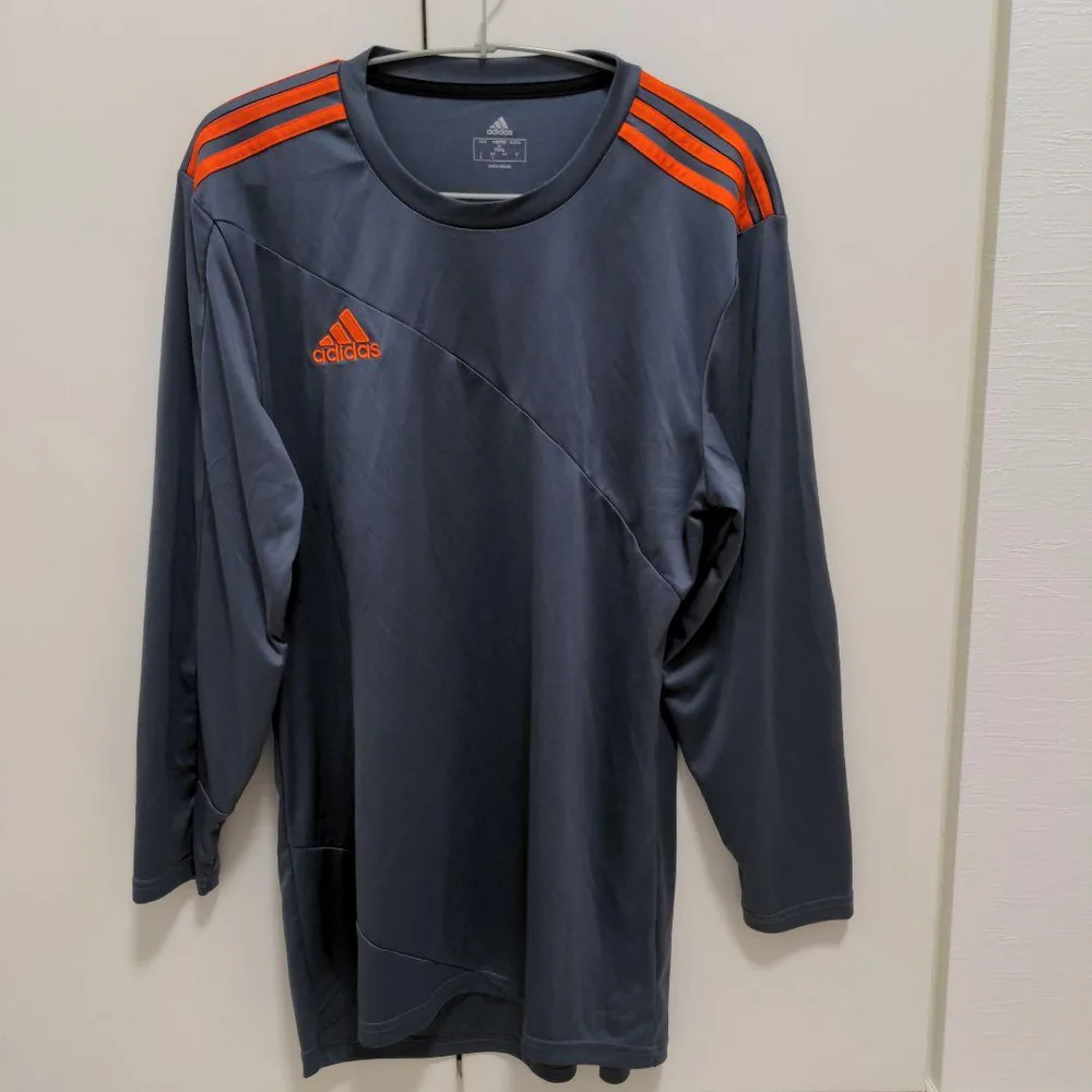 【未使用品】adidas GKユニフォーム キーパーシャツ 長袖 パット付き L