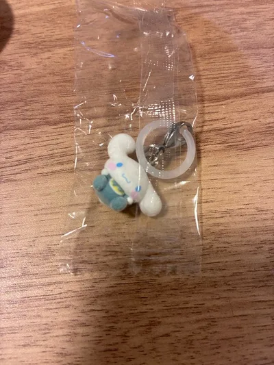 サンリオ シナモロール フロッキー キーホルダー