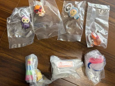 カプセルトイ ミニチュア マスコット キーホルダー 7点セット