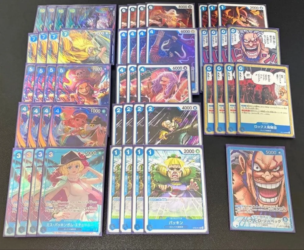 ワンピースカードゲーム ロックス海賊団 デッキ ほぼフルパラ