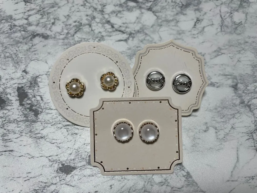 ハンドメイド ピアス 3セット