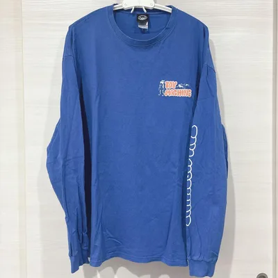TOY MACHINE トイマシーン 長袖Tシャツ ロンT ブルー