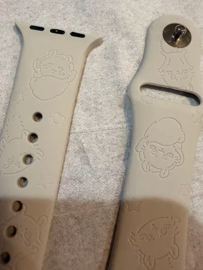 Apple Watch用 シリコンバンド モモンガ柄 s10 42