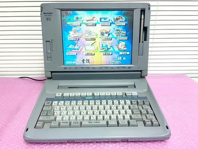 【画面きれい!印字良好!】希少!シャープ ワープロ 書院 WD-M800