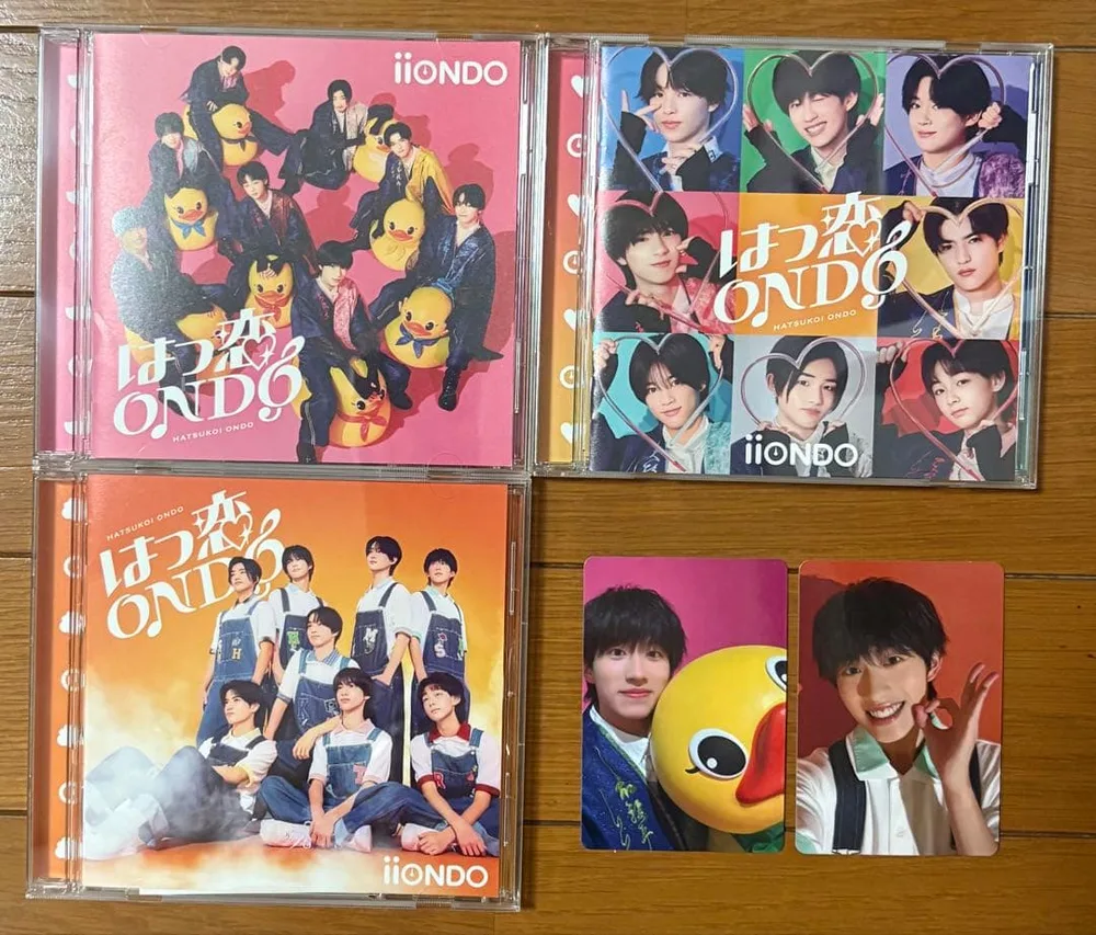 iiONDO はつ恋ONDO 畑駿平 アヒル盤 湯けむり盤 トレカセット