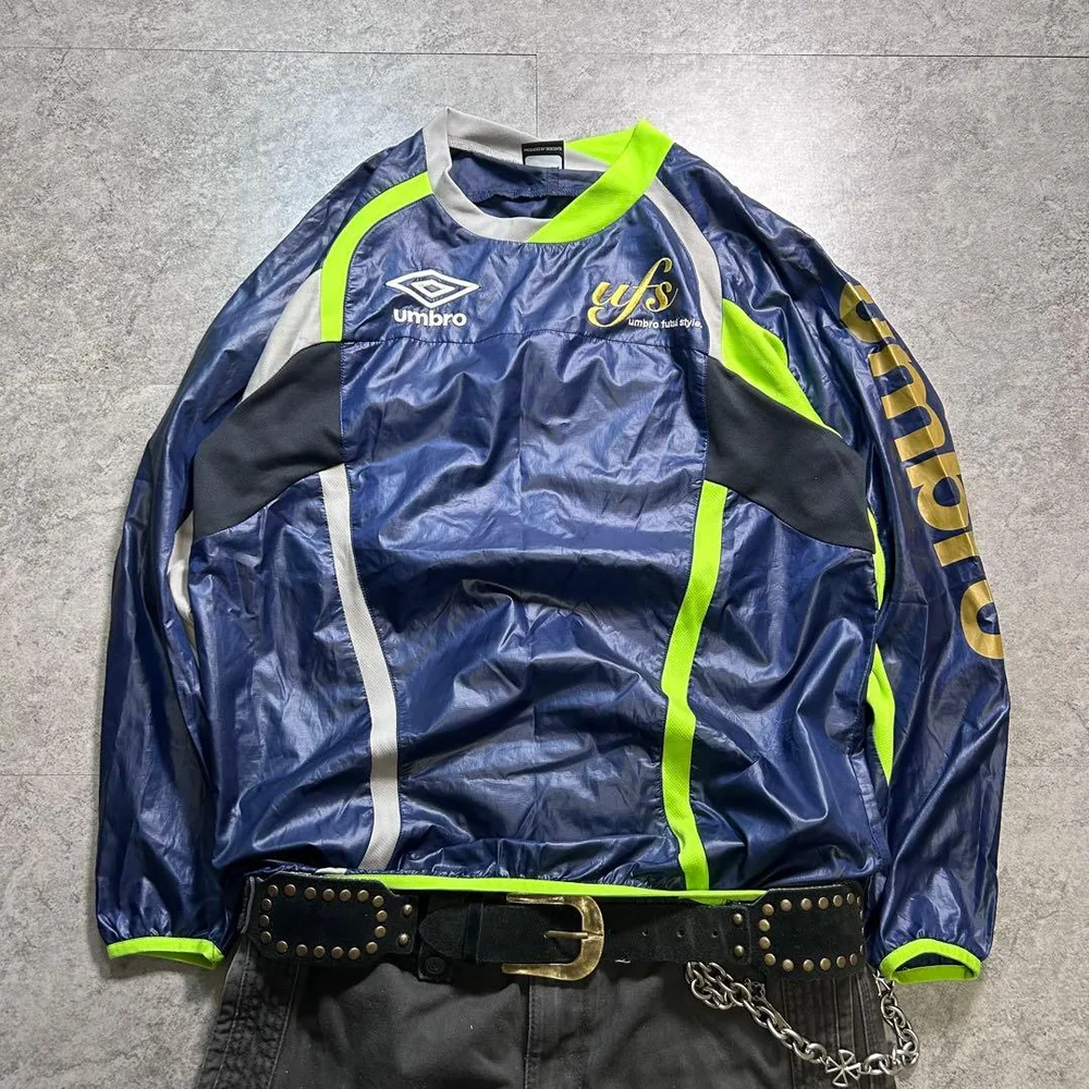 00s【umbro】nylon jacket/Y2K/tech ブロークコア/M