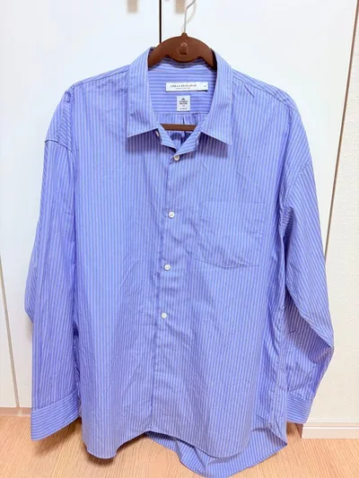 URBAN RESEARCH THOMAS MASON ストライプシャツ L