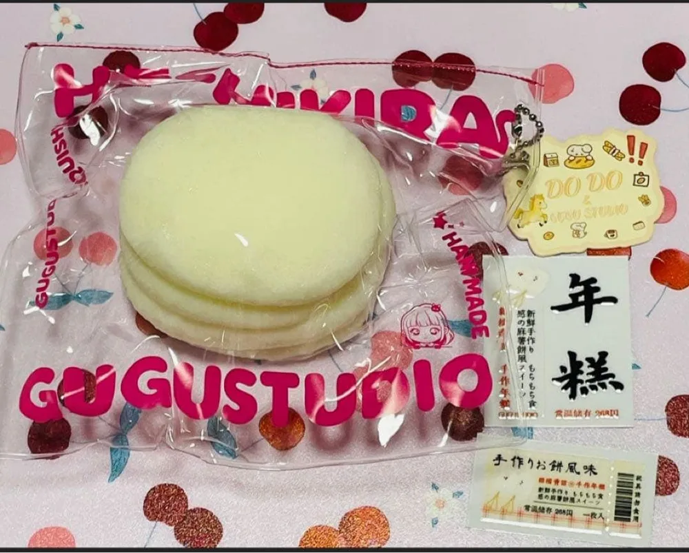 gugu studio スクイーズ 重ねたお餅 DODO