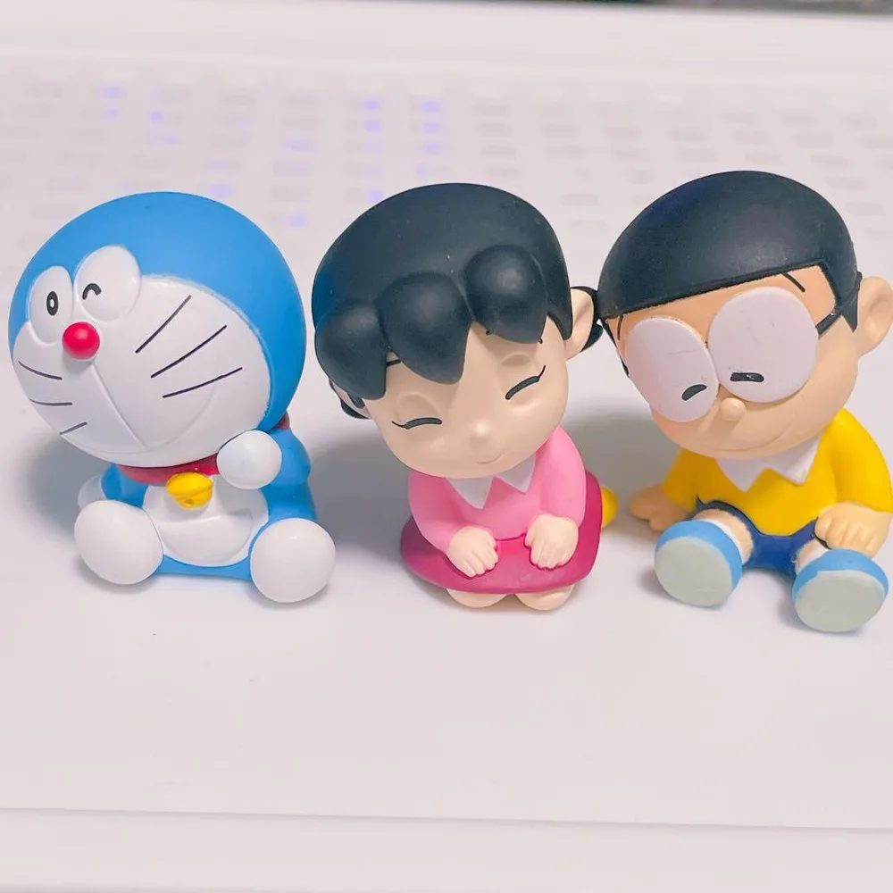 肩ズンFig. ドラえもん 静香ちゃん のび太くん 3種セット