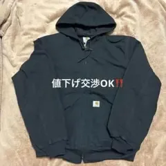 希少品 Carhartt USA製 アクティブジャケット ブラック M