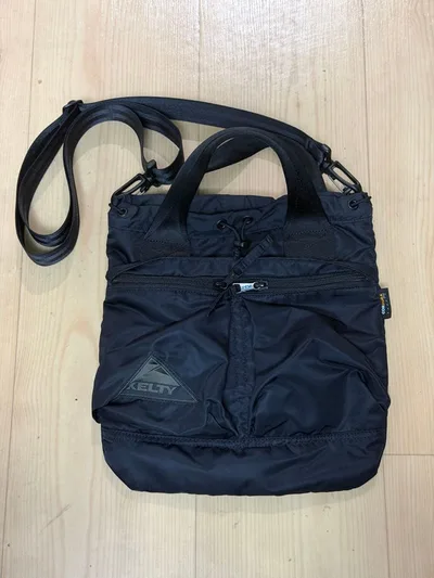 KELTY ヘルメットバッグ ブラック 2WAY