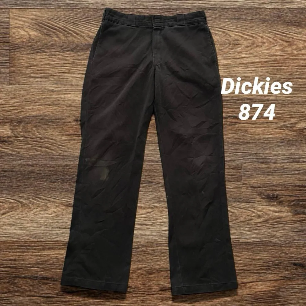 ディッキーズ 874 FLEX ワークパンツ オリジナルフィット W32ブラック