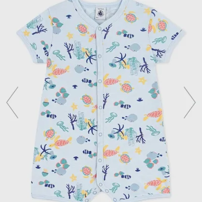美品PETIT BATEAU ロンパース 6m/67cm