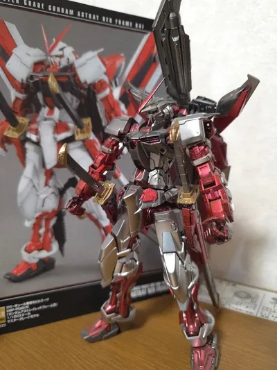MG Gundam Astray Red Frame Kai สินค้าเสร็จสมบูรณ์