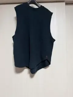 YENN ノースリーブ ベスト グリーン