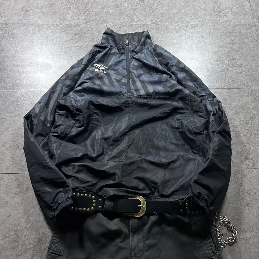 00s【umbro】half zip jacket/Y2K/swag tech◎
