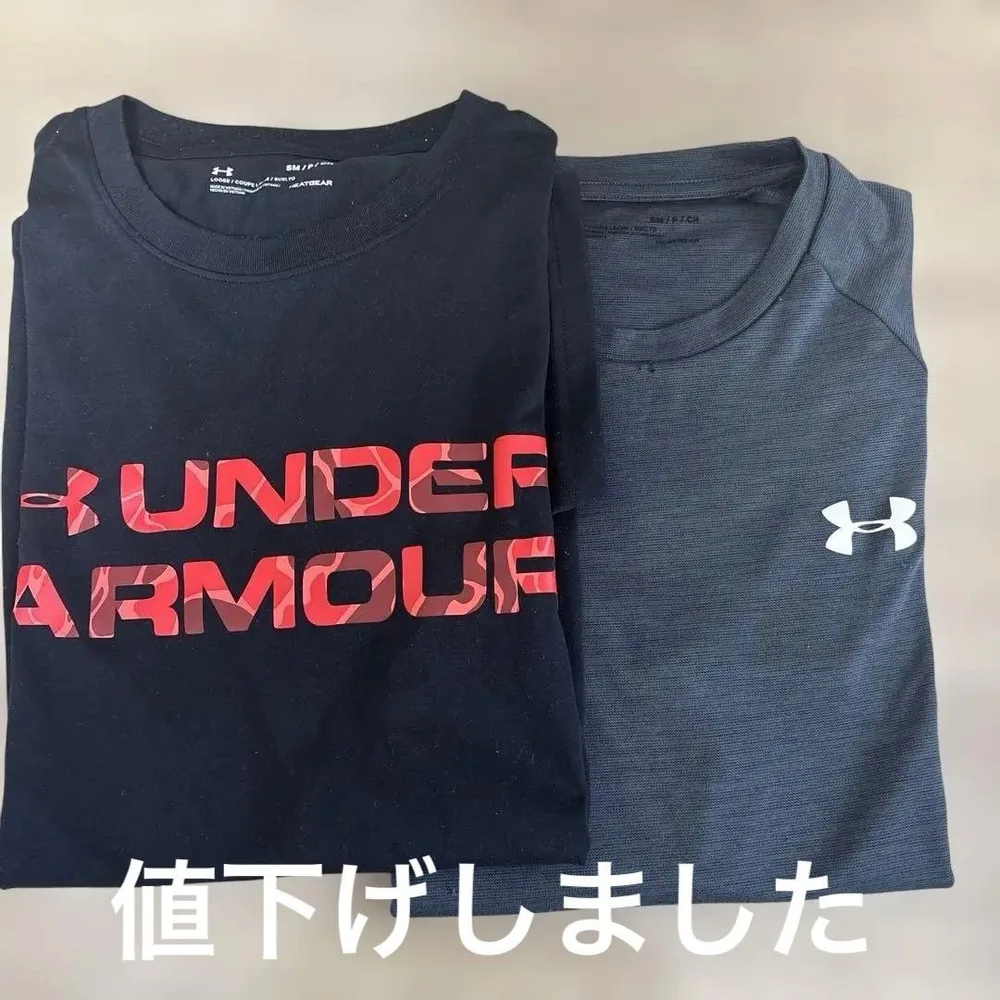 アンダーアーマーTシャツ 2枚