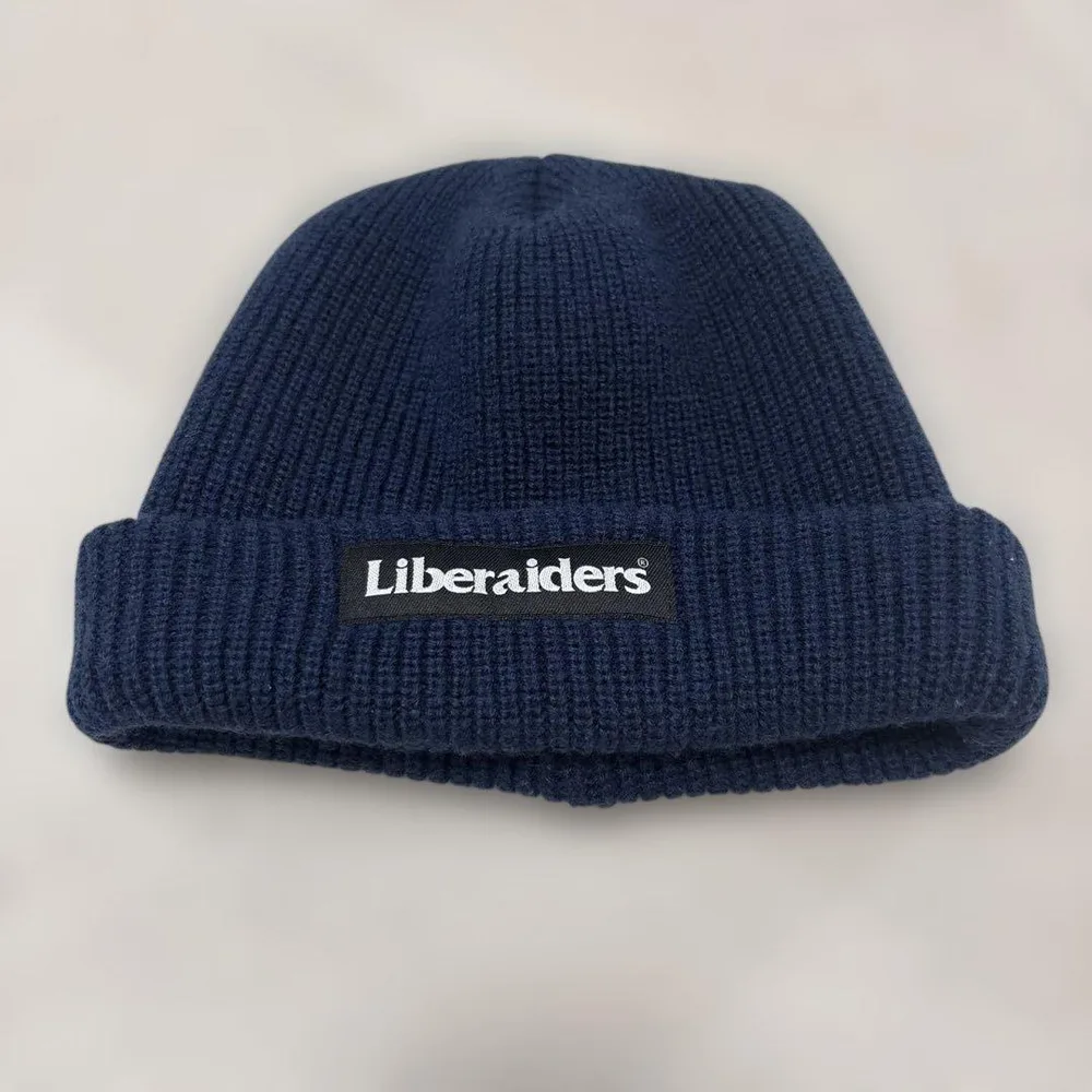 Liberaiders ニット帽 ビーニー ネイビー