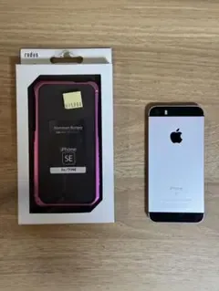 radius iPhone SE/5s/5 アルミバンパー