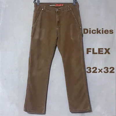 ディッキーズ ブラウン ペインターパンツ32×32 FLEX ワークパンツ