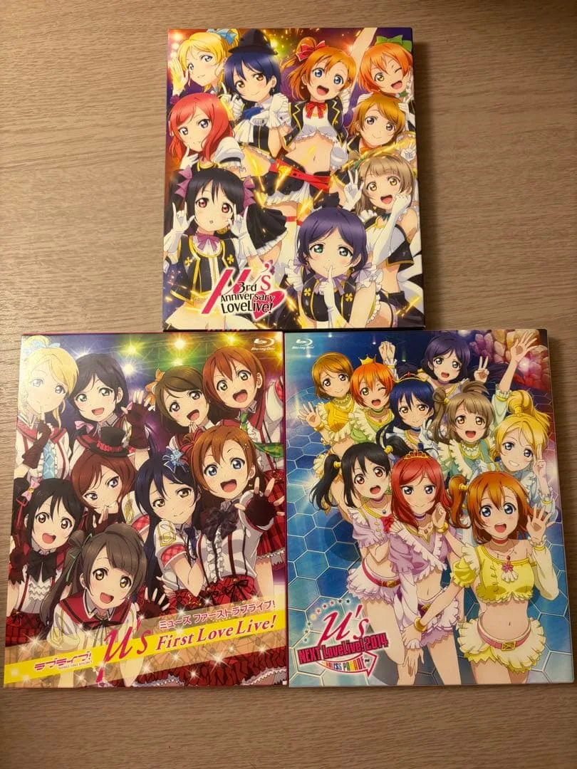 ラブライブ! μ's ライブBlu-ray 3枚セット