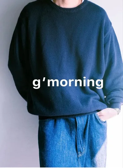 g'morning original cotton knit Lサイズ