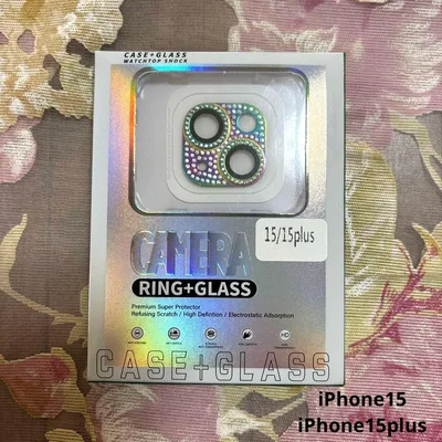 新品 iPhone15 iPhone15plus カメラレンズカバー 保護カバー