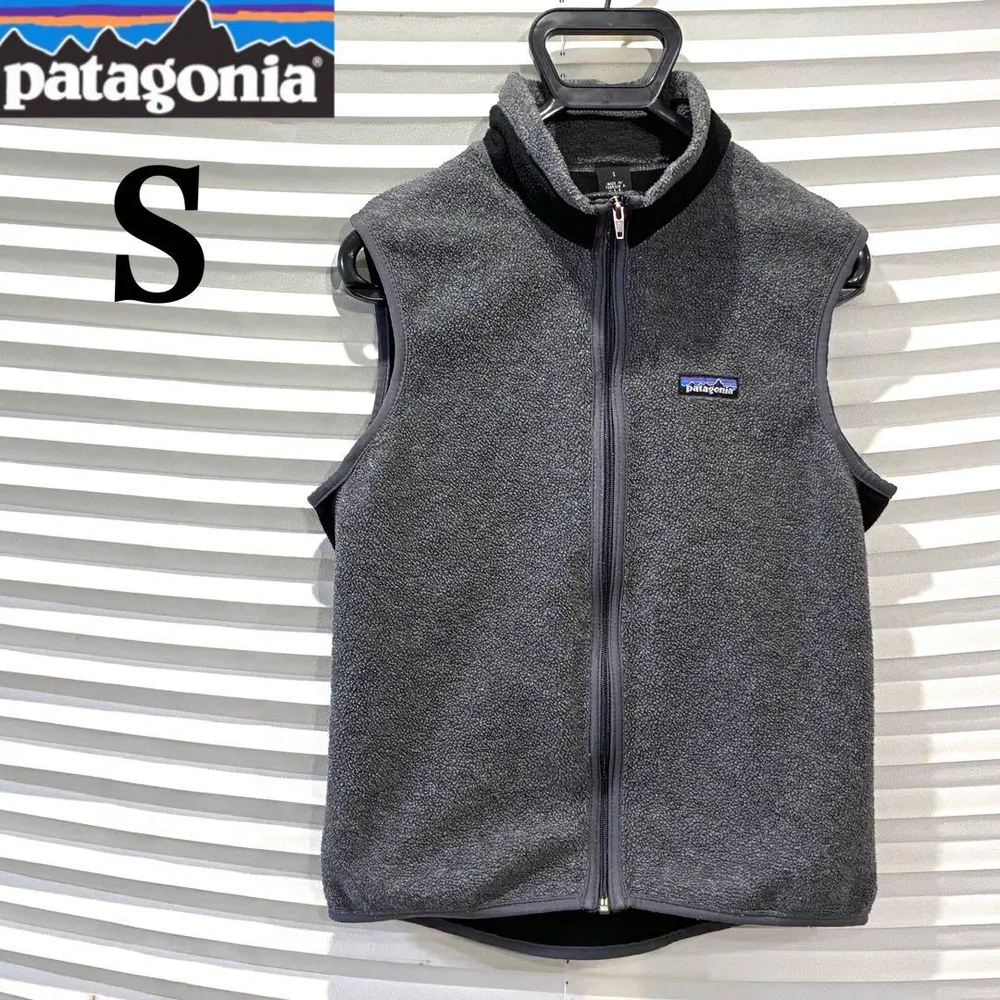 【激レア】Patagonia FLYERVESTフリースベストグレー アメリカ製