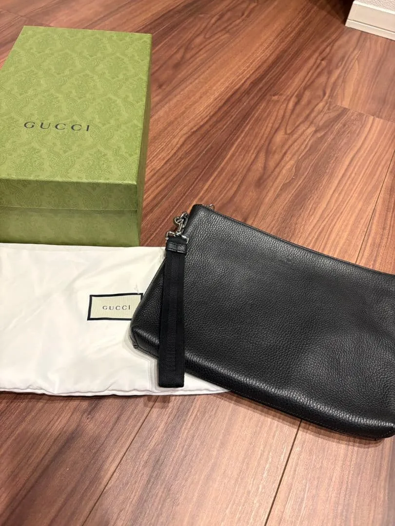 GUCCI グッチ クラッチバッグ ブラック