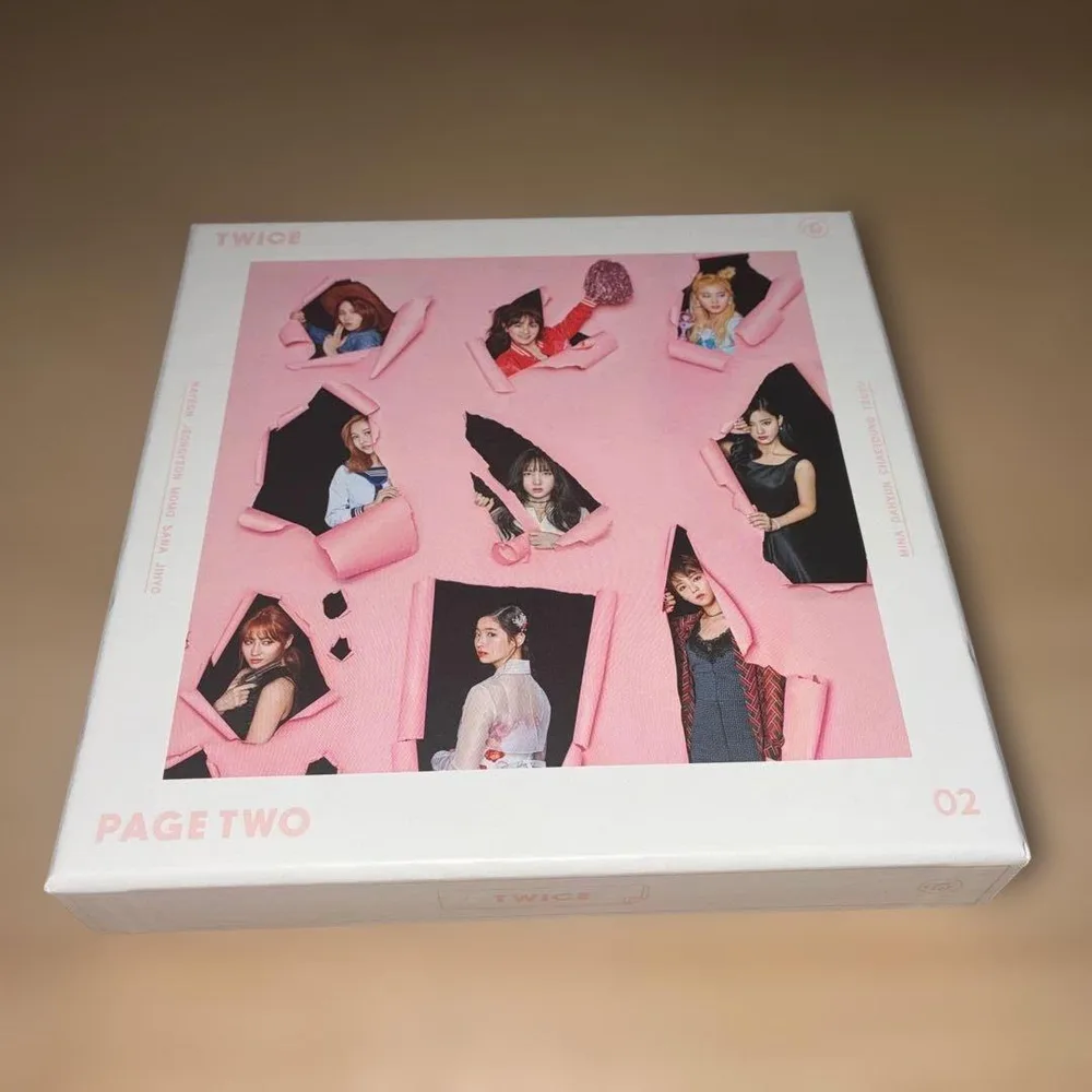 TWICE PAGE TWO CD フォトカード付き