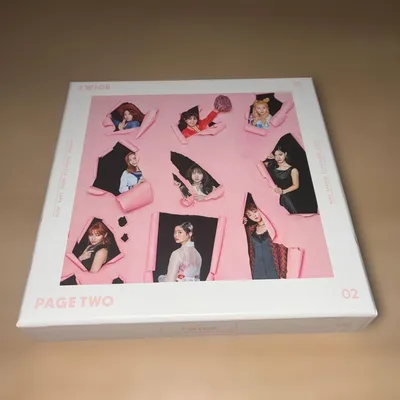 TWICE PAGE TWO CD フォトカード付き