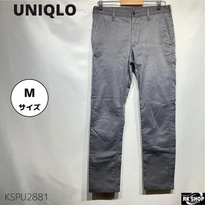 UNIQLO ユニクロ メンズ チノパン W76 グレー