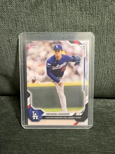 Topps Now 山本由伸 ドジャース MLB