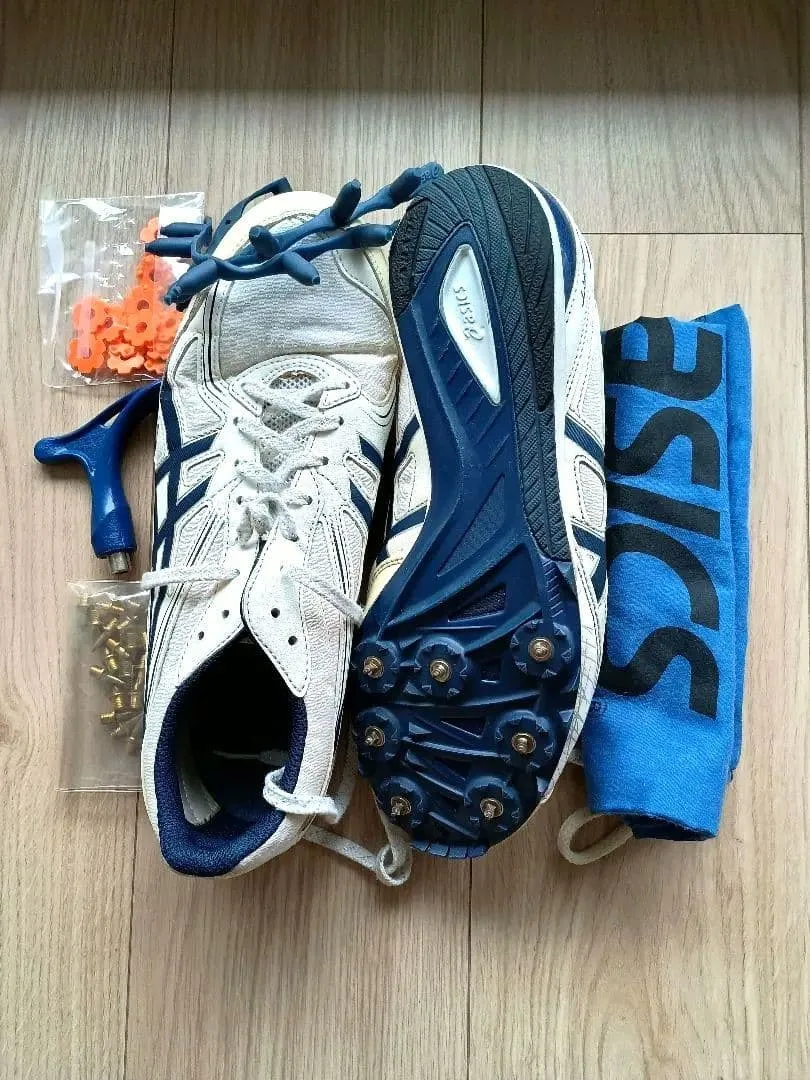 asics 陸上スパイク 27.0 工具 ピン