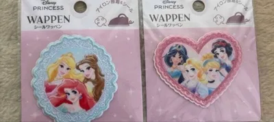 ディズニープリンセス ワッペン
