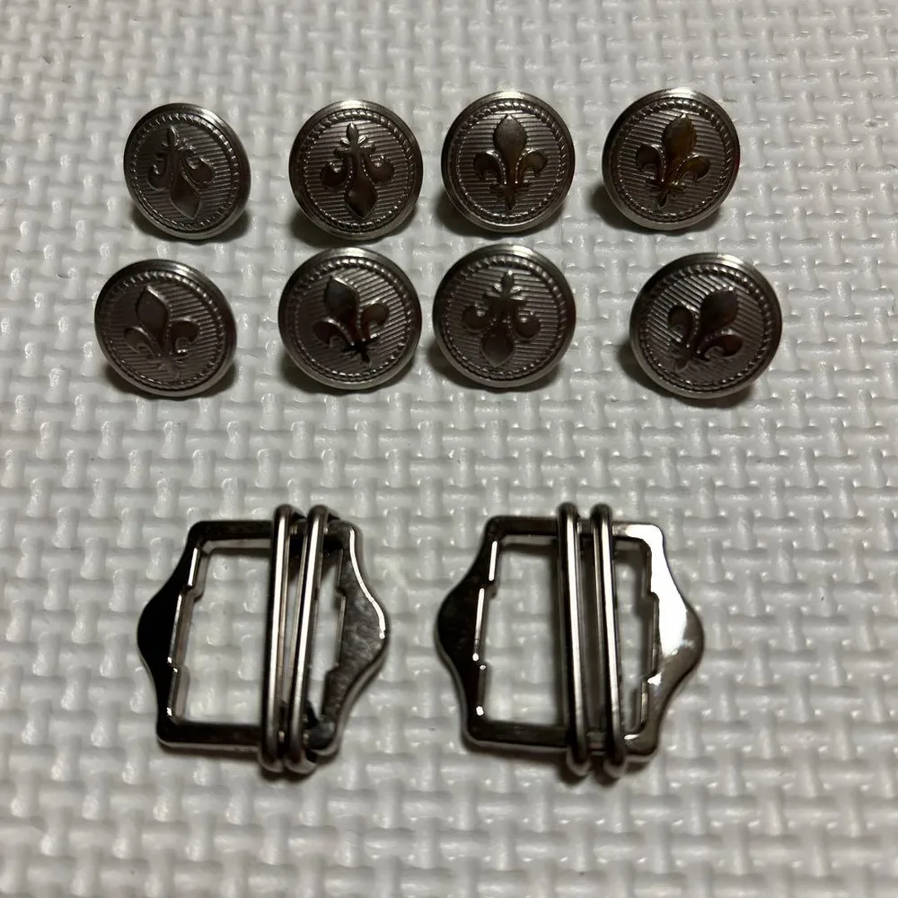 ボタン バックルセット