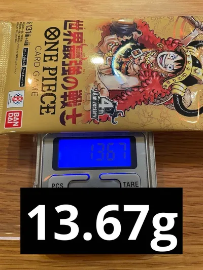 ONE PIECEカードゲーム 世界最強の戦士 未開封