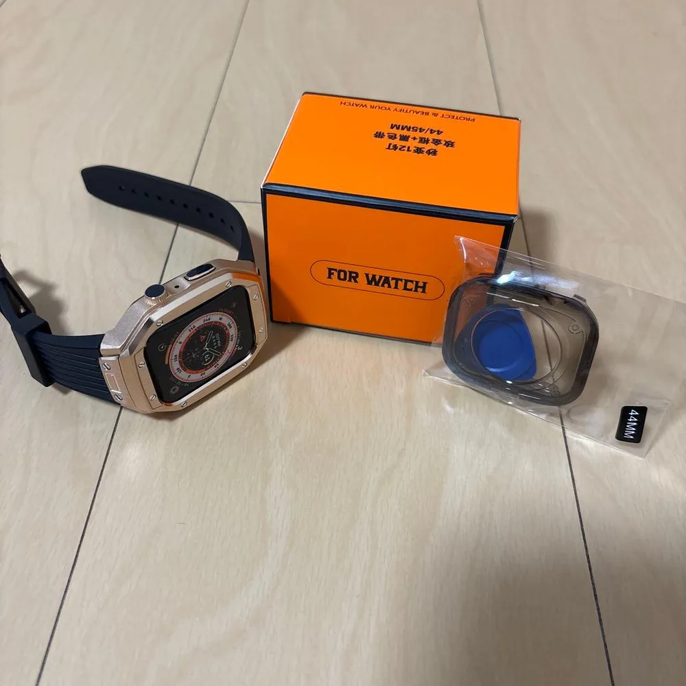 Apple Watch用 バンド・ケースセット 44/45mm