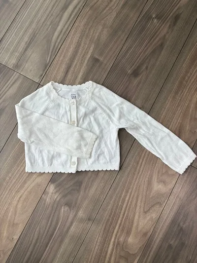 baby GAP カーディガン ホワイト 90cm